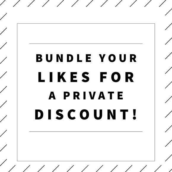 Bundle Your Likes For a Private Discount - Picture 1 of 1